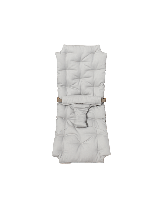 Coussin bébé supplémentaire pour transat Wood pour bébé et enfant en bas âge, gris