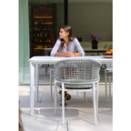 Table SunWeave Faro 210 cm (plateau en pierre frittée)
