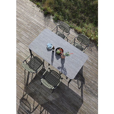 Table SunWeave Faro 210 cm (plateau en pierre frittée)