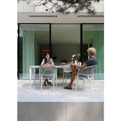 Table SunWeave Faro 210 cm (plateau en pierre frittée)