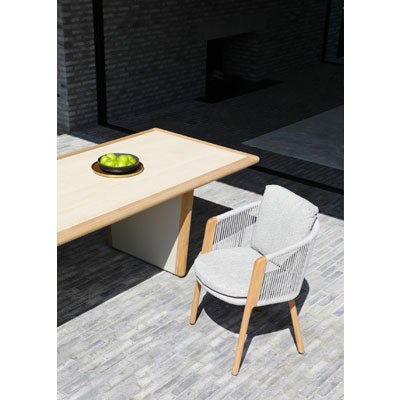 Fauteuil SunWeave Haven Alu (coussins inclus)