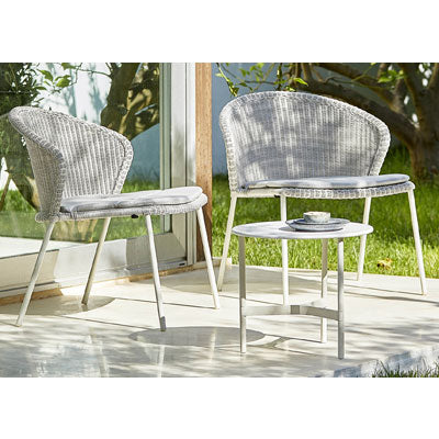 Table basse Twist Cane-Line petite (cadre en teck)