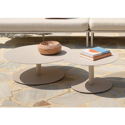 Table d'appoint ronde Kodo de Vincent Sheppard (plateau en aluminium)