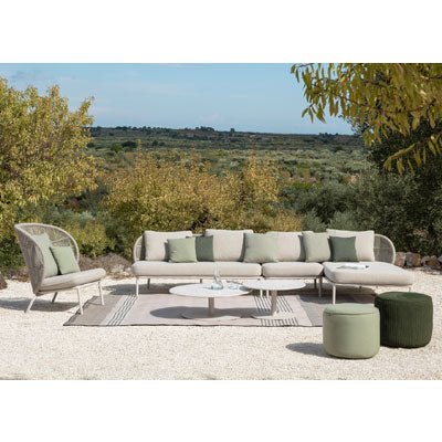Chaise droite Vincent Sheppard Kodo (avec 2 coussins)