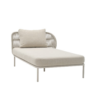 Chaise longue gauche Vincent Sheppard Kodo (avec 2 coussins)