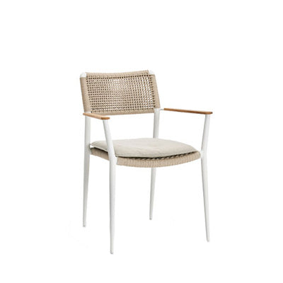 Fauteuil Diphano Ray (accoudoirs en teck) (coussin inclus)